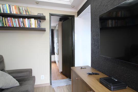 Sala de apartamento à venda com 2 quartos, 58m² em Artur Alvim, São Paulo