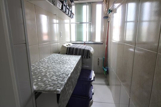 Área de Serviço de apartamento à venda com 2 quartos, 58m² em Artur Alvim, São Paulo