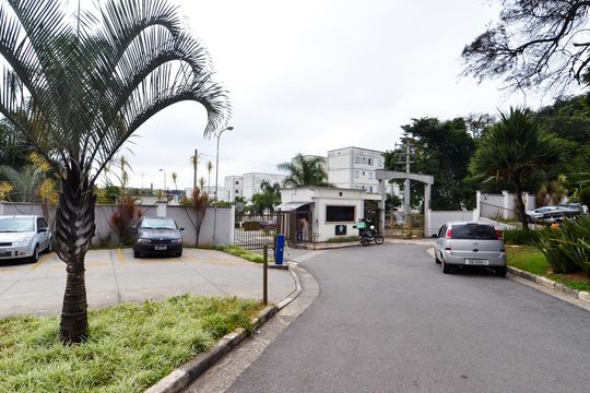 Fachada do Condomínio  de apartamento para alugar com 2 quartos, 48m² em Jardim Ansalca, Guarulhos