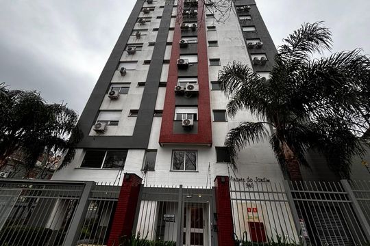 Fachada de apartamento para alugar com 1 quarto, 60m² em Jardim Botânico, Porto Alegre