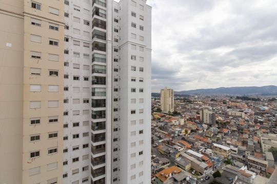 Vista da Suíte 2 de apartamento à venda com 2 quartos, 86m² em Jardim Flor da Montanha, Guarulhos