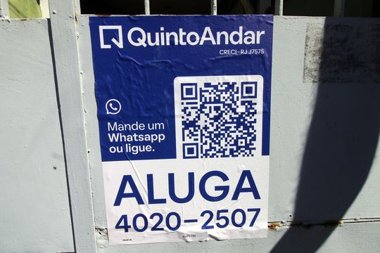 Placa  de casa para alugar com 2 quartos, 40m² em Jardim América, Rio de Janeiro