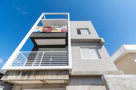 Fachada de apartamento à venda com 1 quarto, 34m² em Vila do Encontro, São Paulo