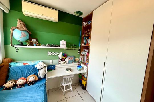 Quarto de apartamento para alugar com 3 quartos, 79m² em Imperial de São Cristóvão, Rio de Janeiro