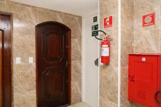 Área comum - Saguão do andar de apartamento à venda com 3 quartos, 65m² em Cidade Antônio Estêvão de Carvalho, São Paulo
