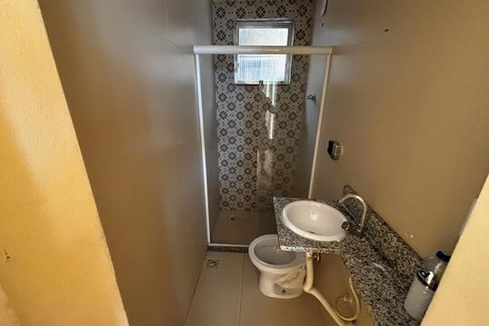 Banheiro de apartamento para alugar com 1 quarto, 40m² em Anchieta, Nilópolis
