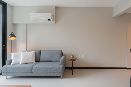 Sala de apartamento para alugar com 1 quarto, 57m² em Auxiliadora, Porto Alegre