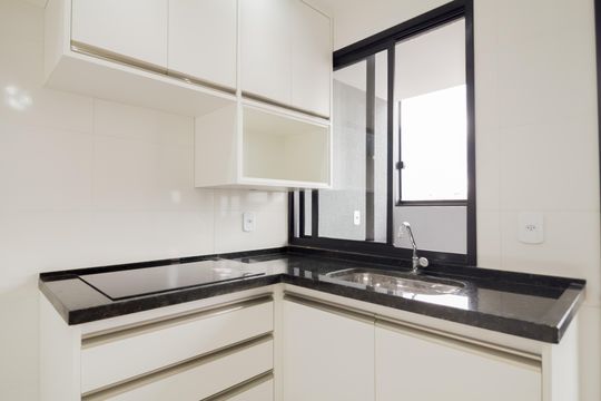 Cozinha de apartamento para alugar com 1 quarto, 34m² em Vila Esperança, São Paulo