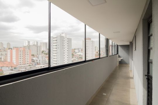 Área de Serviço de apartamento para alugar com 1 quarto, 34m² em Vila Esperança, São Paulo