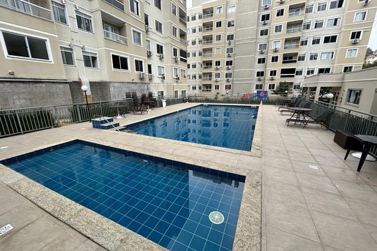 Área comum - Piscina de apartamento para alugar com 2 quartos, 45m² em Água Santa, Rio de Janeiro