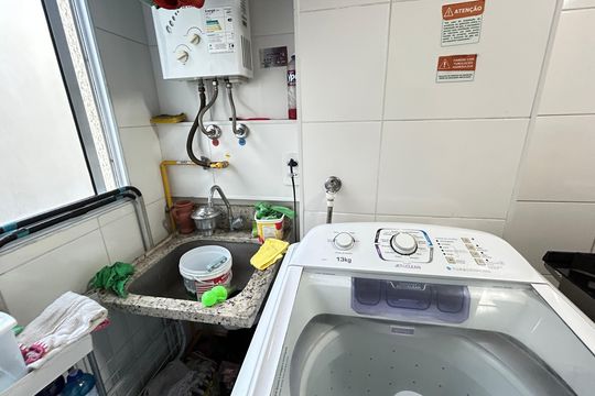 Área de Serviço de apartamento para alugar com 2 quartos, 45m² em Água Santa, Rio de Janeiro