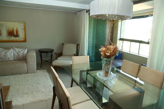 Sala de apartamento à venda com 4 quartos, 140m² em Setor Oeste, Goiânia