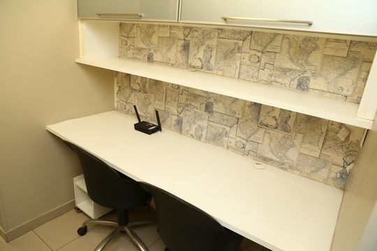 Home Office de apartamento à venda com 4 quartos, 140m² em Setor Oeste, Goiânia