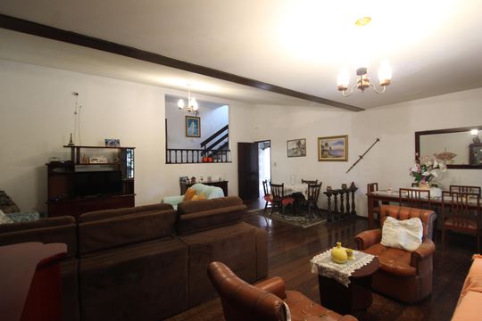 Sala de casa de condomínio à venda com 4 quartos, 376m² em Anil, Rio de Janeiro