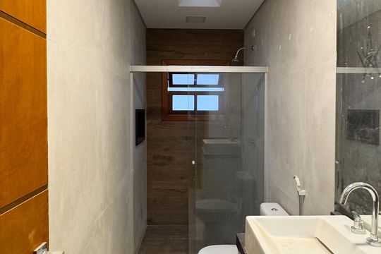 Banheiro Social de casa para alugar com 3 quartos, 400m² em Jardim do Mar, São Bernardo do Campo