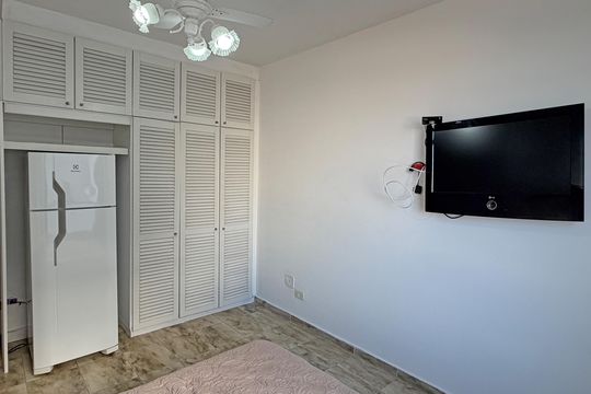 Studio de kitnet/studio para alugar com 1 quarto, 30m² em Gonzaga, Santos