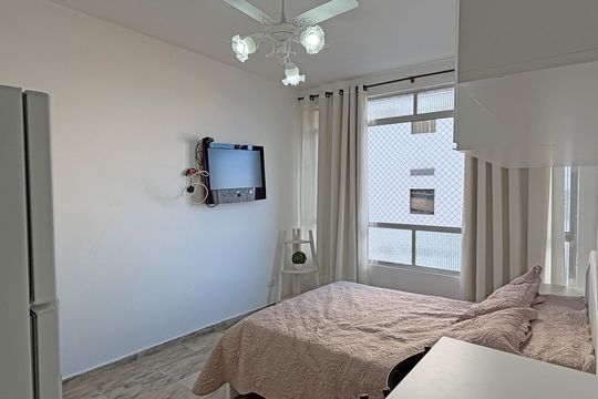 Studio de kitnet/studio para alugar com 1 quarto, 30m² em Gonzaga, Santos