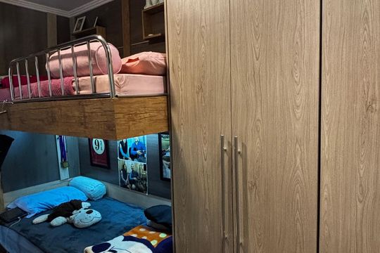 Quarto  de apartamento à venda com 2 quartos, 120m² em Jardim Ipanema, Santo André
