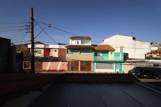 Vista Varanda Quarto 1 suíte de casa à venda com 3 quartos, 252m² em Parque Marajoara, Santo André