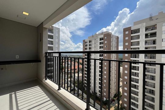 Varanda de apartamento para alugar com 2 quartos, 54m² em Jardim Residencial Village, Limeira