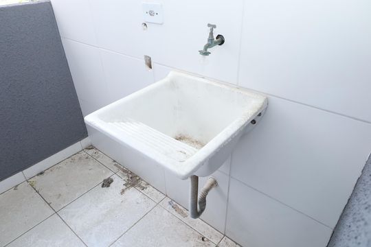 Área de Serviço de apartamento para alugar com 2 quartos, 56m² em Jardim Sao Vicente, São Paulo