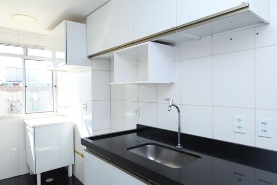 Cozinha de apartamento para alugar com 3 quartos, 51m² em Vila Cosmopolita, São Paulo