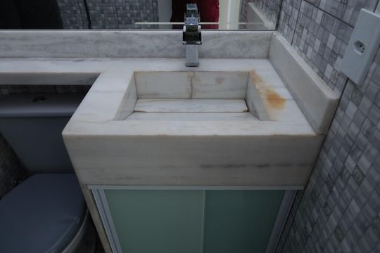 Banheiro de apartamento para alugar com 3 quartos, 51m² em Vila Cosmopolita, São Paulo