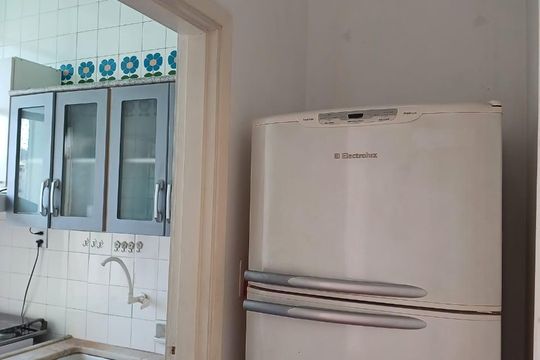 Cozinha de kitnet/studio à venda com 1 quarto, 30m² em Vila Buarque, São Paulo