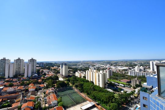 Sala - Vista de apartamento para alugar com 4 quartos, 249m² em M. Santo Antônio, Campinas