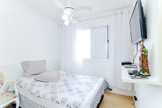 Quarto 2 - Suíte de apartamento à venda com 2 quartos, 62m² em Vila Rosalia, Guarulhos