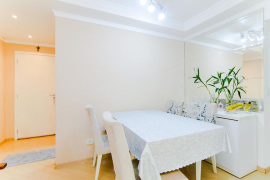 Sala de apartamento à venda com 2 quartos, 62m² em Vila Rosalia, Guarulhos
