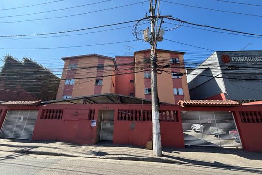 Fachada e acesso  de apartamento à venda com 2 quartos, 50m² em Santa Terezinha, São Bernardo do Campo