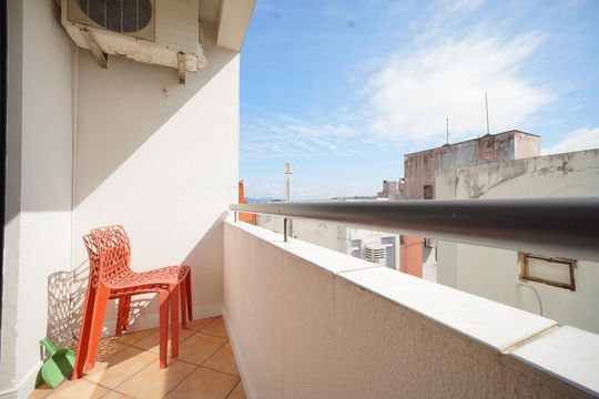Varanda da Sala de apartamento para alugar com 2 quartos, 79m² em Abraão, Florianópolis