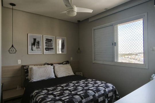 Quarto de apartamento à venda com 3 quartos, 110m² em Ipiranga, São Paulo