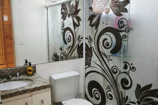 Banheiro de apartamento à venda com 3 quartos, 110m² em Ipiranga, São Paulo