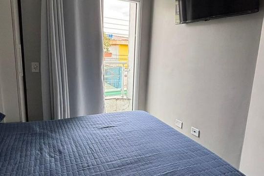 Quarto de apartamento à venda com 2 quartos, 48m² em Vila Progresso, Santo André