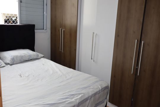 Quarto 1 de apartamento para alugar com 2 quartos, 43m² em Cidade São Mateus, São Paulo