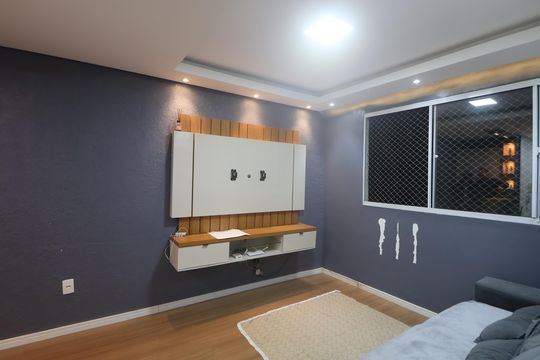 Sala de apartamento para alugar com 2 quartos, 45m² em Mato Grande, Canoas