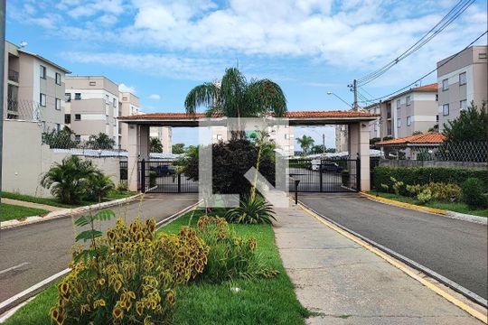Fachada do Condomínio de apartamento para alugar com 2 quartos, 54m² em Parque Residencial Vila União, Campinas