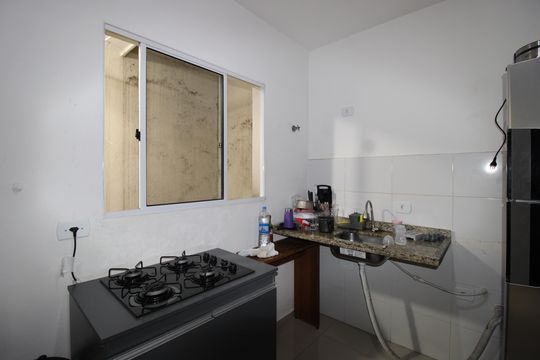 Cozinha de casa de condomínio à venda com 2 quartos, 46m² em Cidade Líder, São Paulo