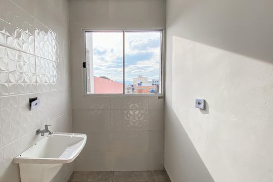 Área de serviço de apartamento para alugar com 1 quarto, 30m² em Jardim Coimbra, São Paulo