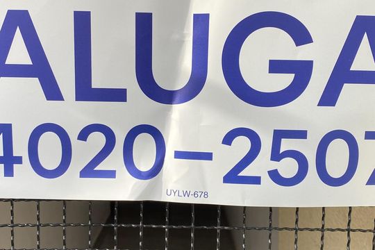 Placa de apartamento para alugar com 1 quarto, 30m² em Jardim Coimbra, São Paulo