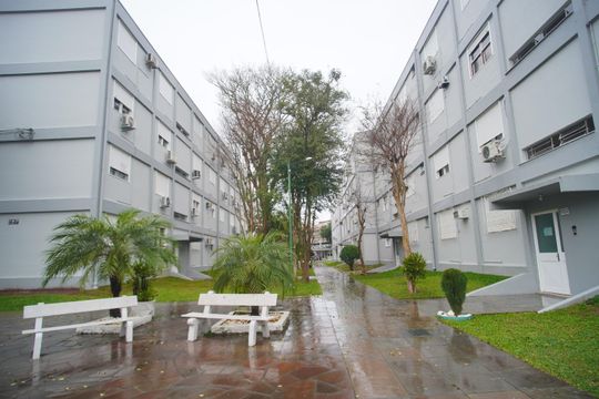 Área externa de apartamento à venda com 3 quartos, 67m² em Rio Branco, São Leopoldo