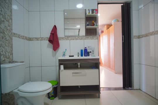 Banheiro da Suíte de casa para alugar com 1 quarto, 70m² em Boa Vista, São Leopoldo