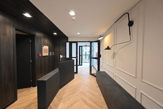 Hall de entrada de apartamento para alugar com 1 quarto, 30m² em Planalto Paulista, São Paulo