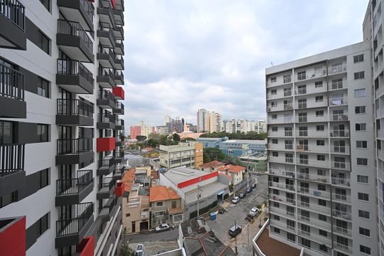 Vista do Quarto de apartamento para alugar com 1 quarto, 30m² em Planalto Paulista, São Paulo