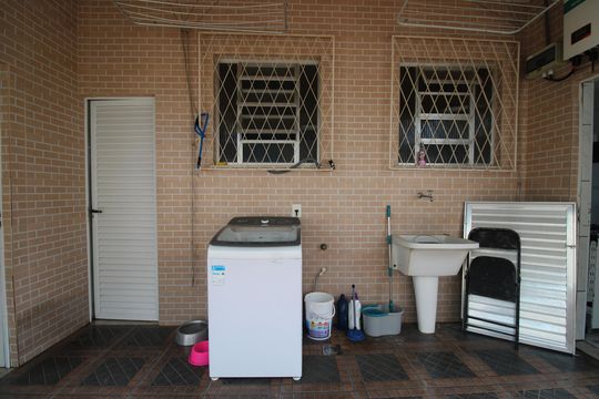 Área de serviço de casa à venda com 3 quartos, 210m² em Taquara, Rio de Janeiro