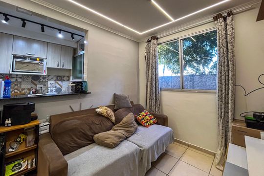 Sala de apartamento para alugar com 2 quartos, 52m² em Vila Moraes, São Paulo