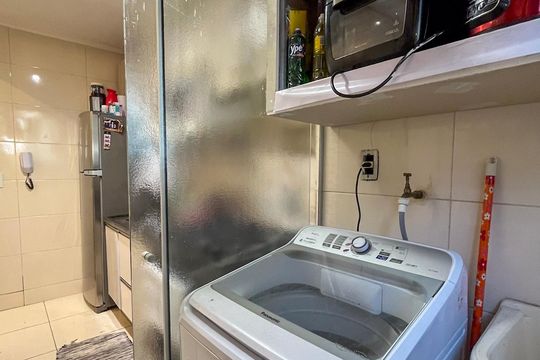 Área de Serviço de apartamento para alugar com 2 quartos, 52m² em Vila Moraes, São Paulo