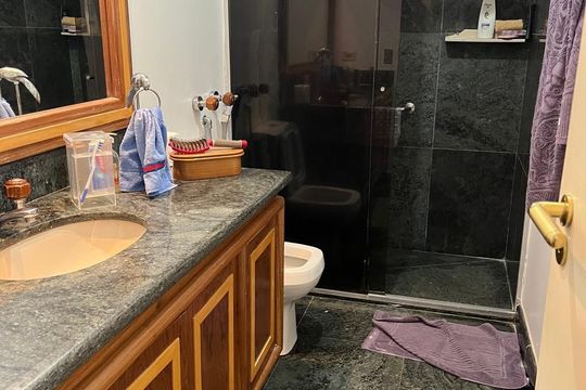 Banheiro de apartamento à venda com 4 quartos, 181m² em Chácara Santo Antônio (Zona Sul), São Paulo